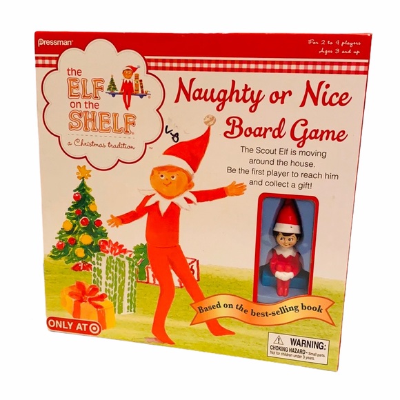 Elf on The Shelf Naughty or Nice Game & Book - Picture 2 of 5